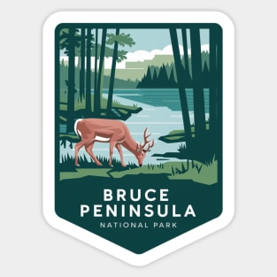 Bruce Peninsula national park Sticker